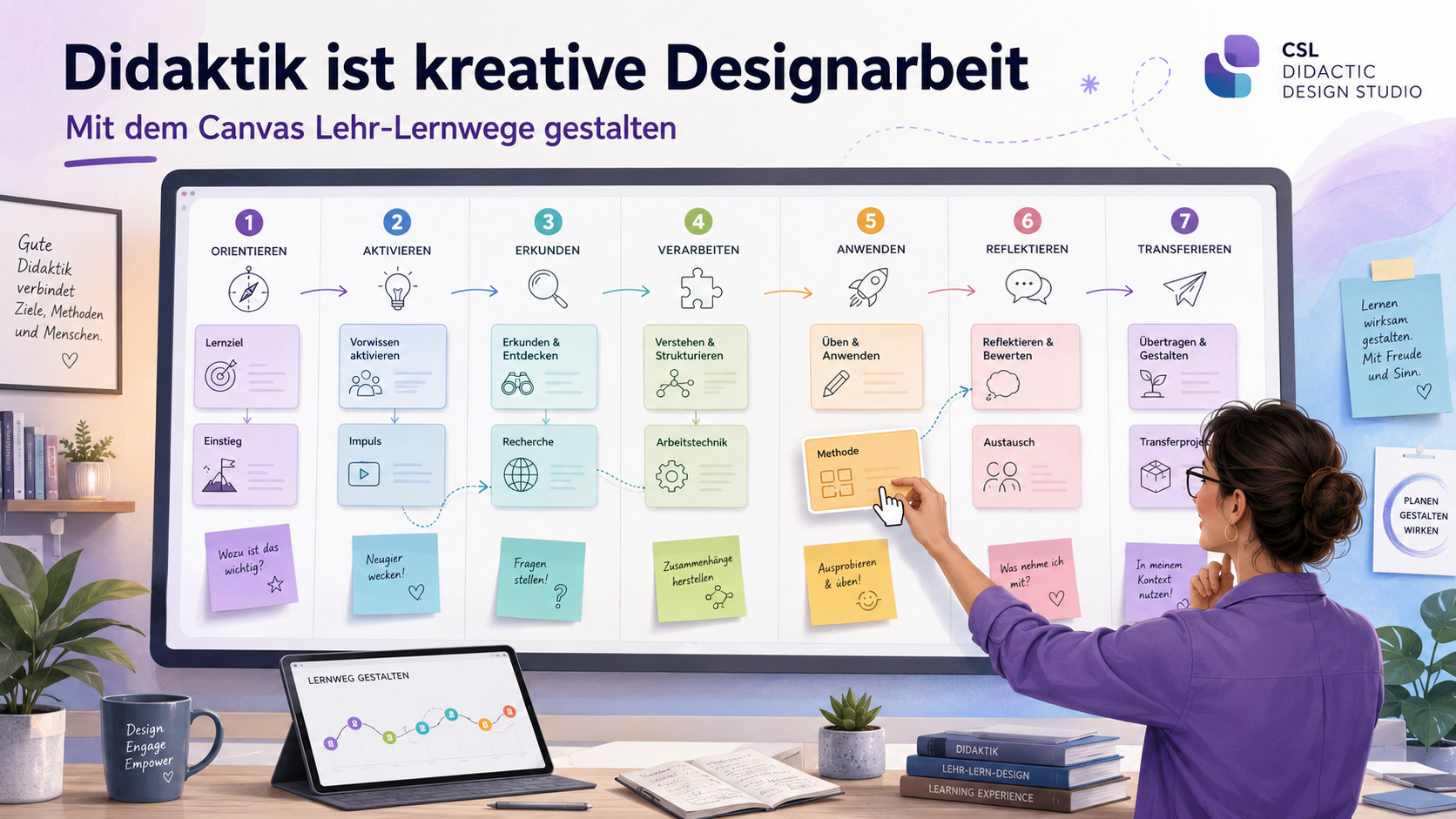 Kreativ mit dem Canvas arbeiten